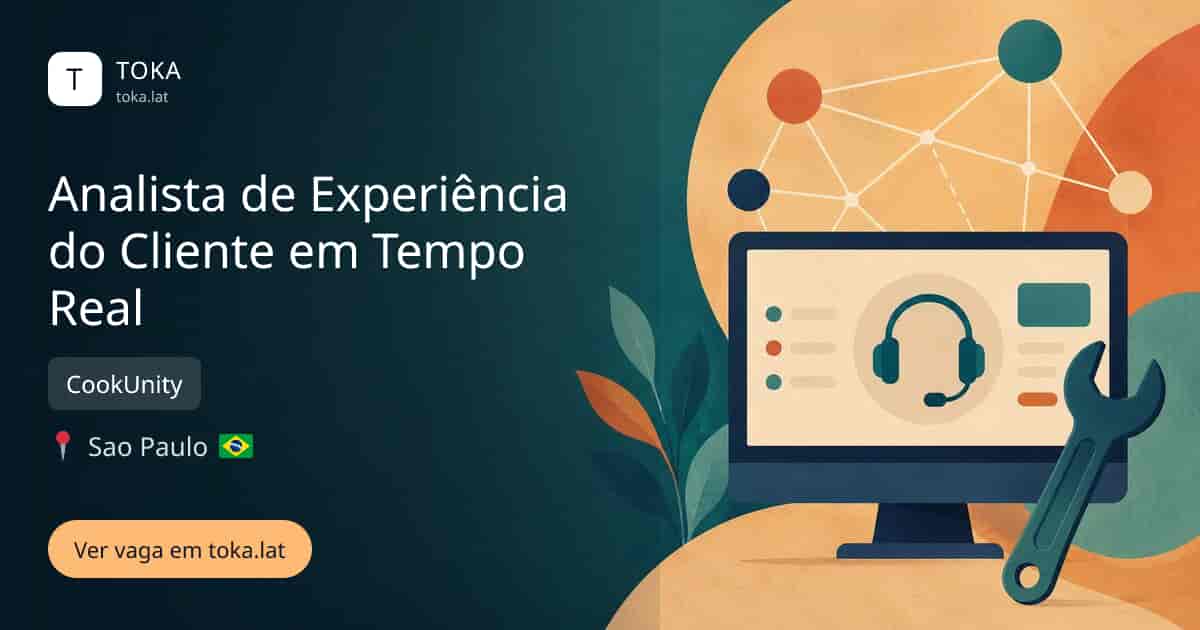 Vaga de Analista de experiência do cliente em tempo real em Sao Paulo, Brasil — CookUnity