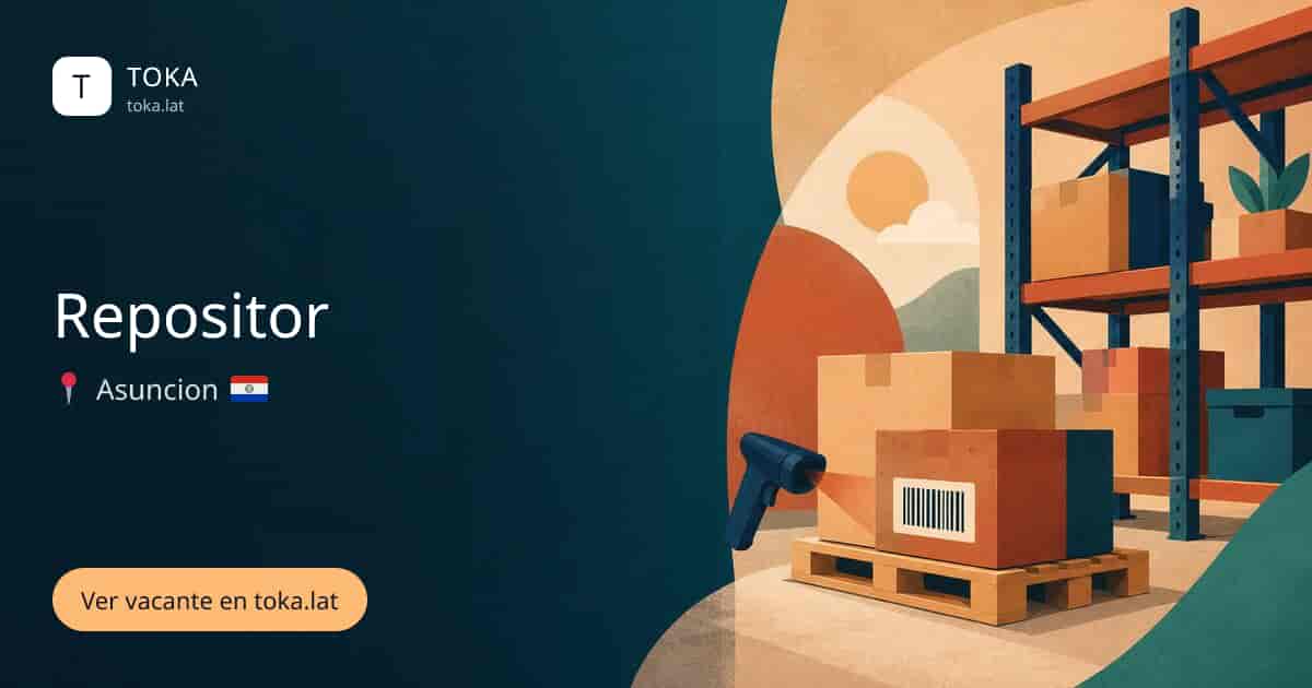 Vacante de Repositor en Asunción, Paraguay