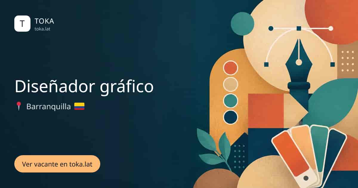 Vacante de Diseñador gráfico en Barranquilla, Colombia