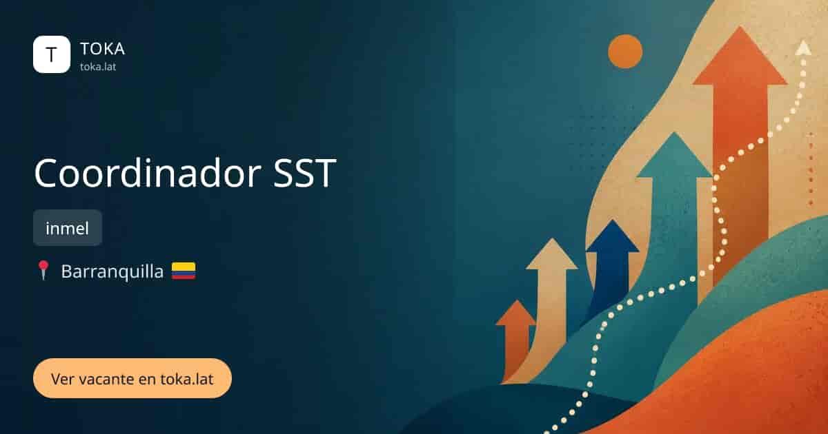 Vacante de Coordinador sst en Barranquilla, Colombia — inmel