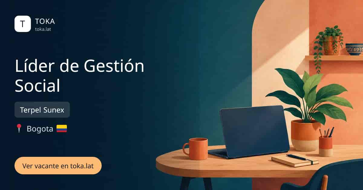 Vacante de Líder de gestión social en Bogota, Colombia — Terpel Sunex