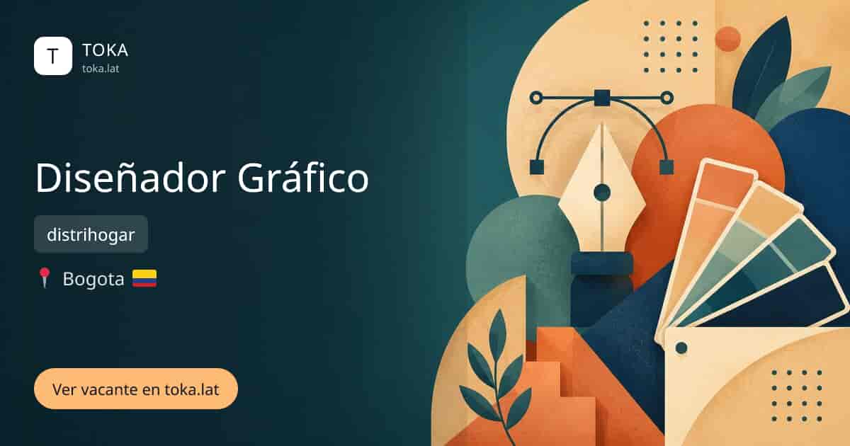 Vacante de Diseñador gráfico en Bogota, Colombia — distrihogar