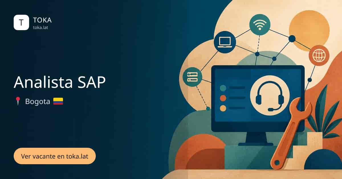 Vacante de Analista sap en Bogota, Colombia