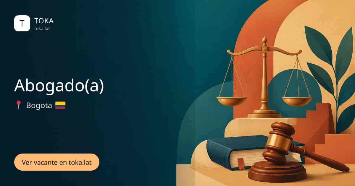 Vacante de Abogado(a) en Bogota, Colombia