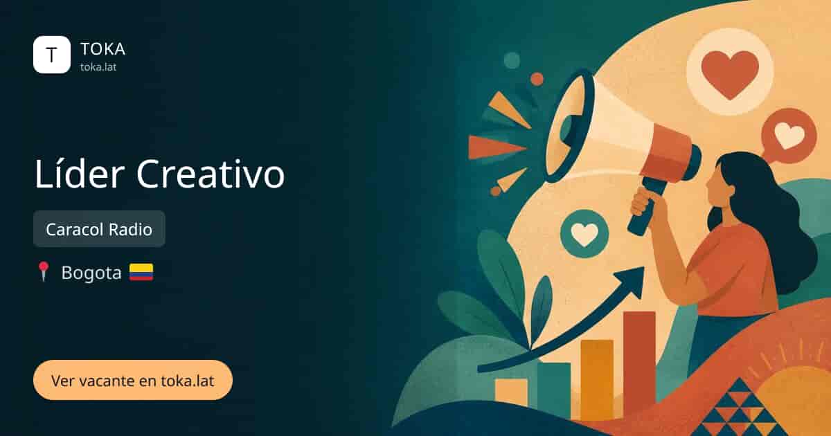 Vacante de Líder creativo en Bogota, Colombia — Caracol Radio