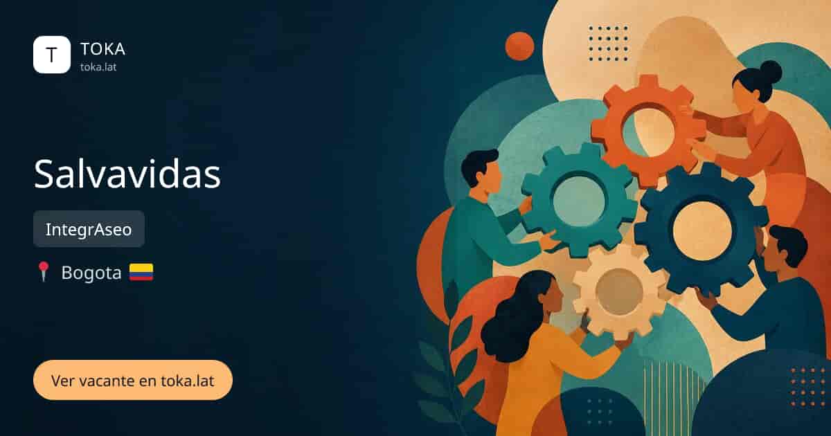 Vacante de Salvavidas en Bogota, Colombia — IntegrAseo