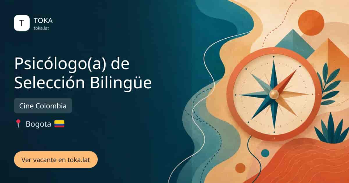 Vacante de Psicólogo(a) de selección bilingüe en Bogota, Colombia — Cine Colombia