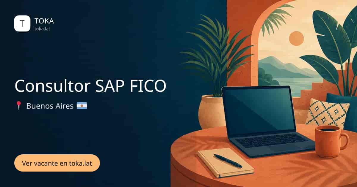 Vacante de Consultor sap fico en Buenos Aires, Argentina