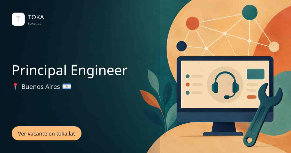 Vacante de Principal engineer en Buenos Aires, Argentina
