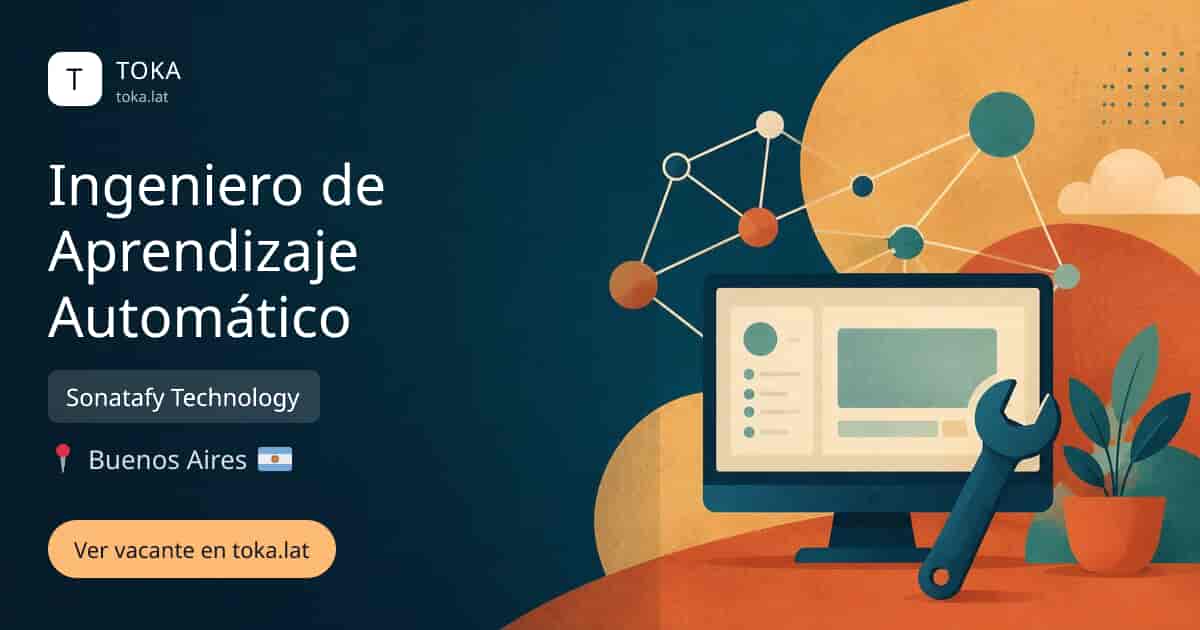 Vacante de Ingeniero de aprendizaje automático en Buenos Aires, Argentina — Sonatafy Technology