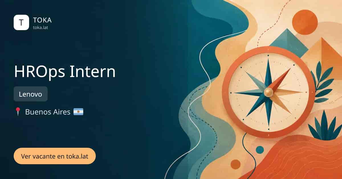 Vacante de Hrops intern en Buenos Aires, Argentina — Lenovo