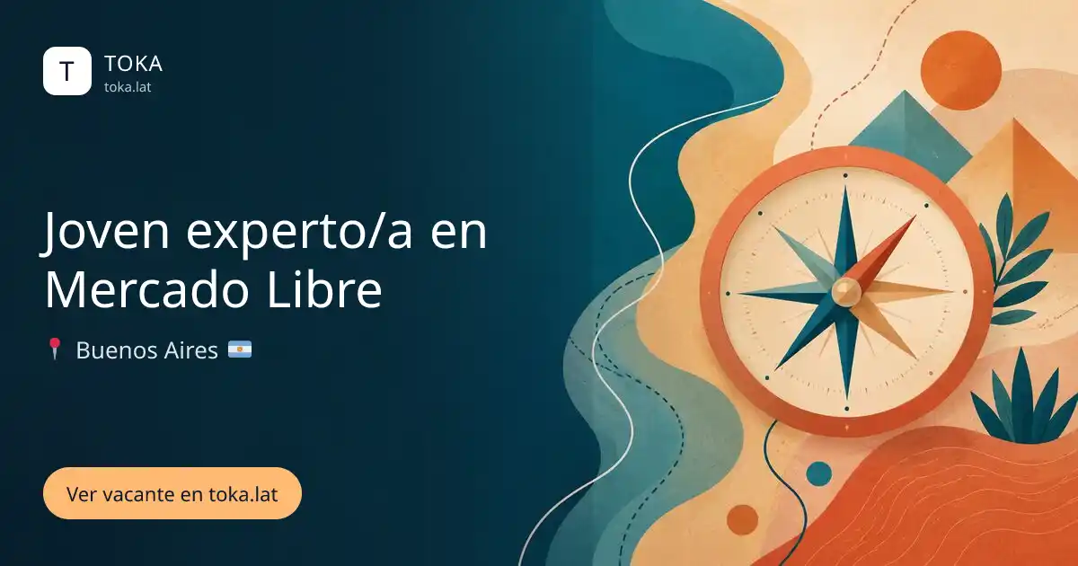Vacante de Joven experto/a en mercado libre en Buenos Aires, Argentina