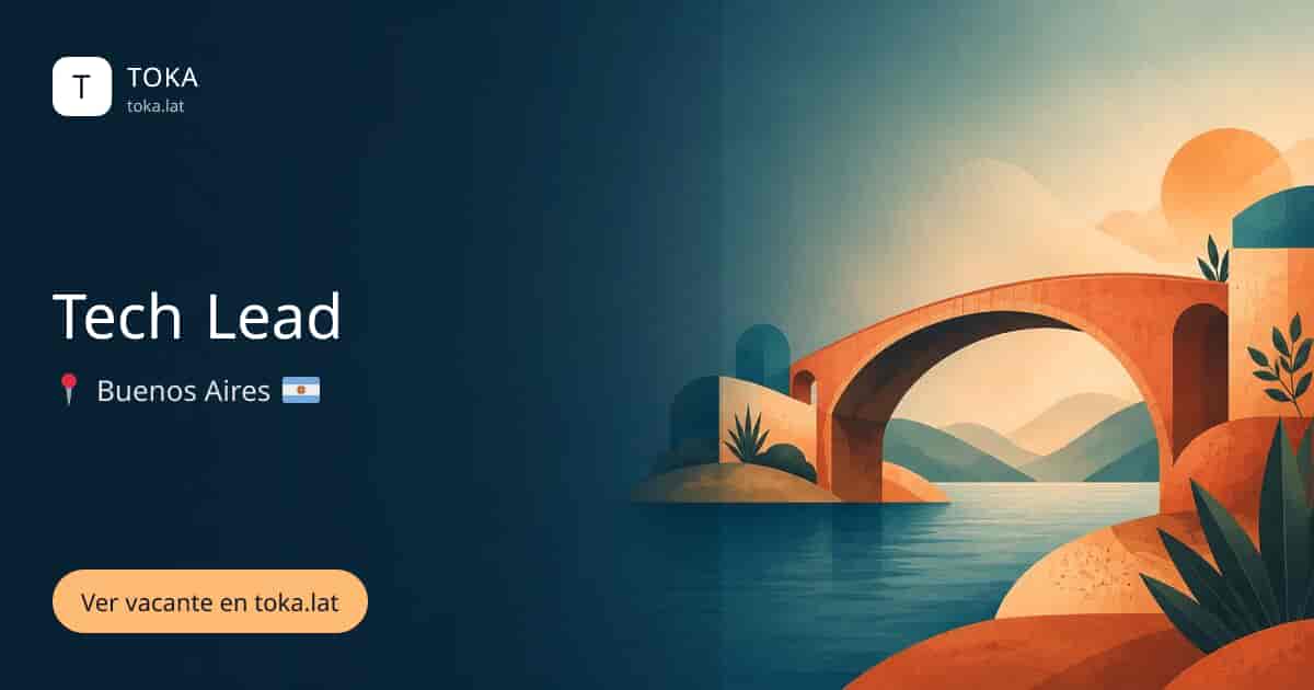 Vacante de Tech lead en Buenos Aires, Argentina