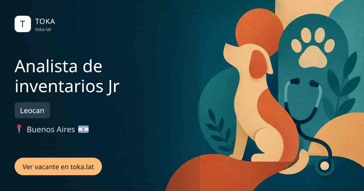 Vacante de Analista de inventarios jr en Buenos Aires, Argentina — Leocan