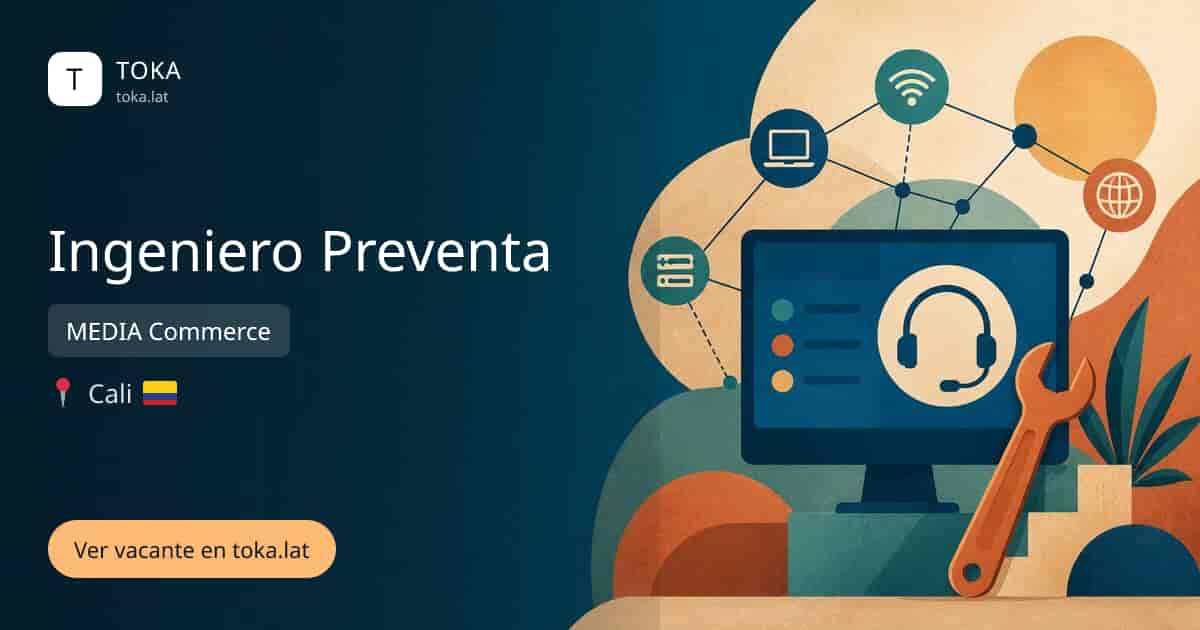 Vacante de Ingeniero preventa en Cali, Colombia — MEDIA Commerce