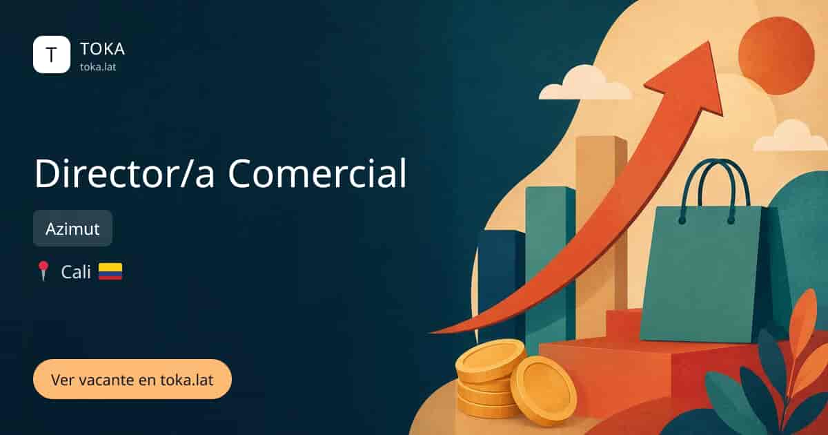 Vacante de Director/a comercial en Cali, Colombia — Azimut