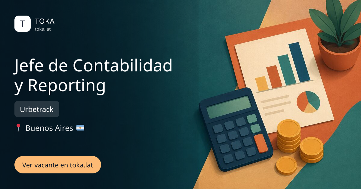 Vacante de Jefe de contabilidad y reporting en Buenos Aires, Argentina — Urbetrack