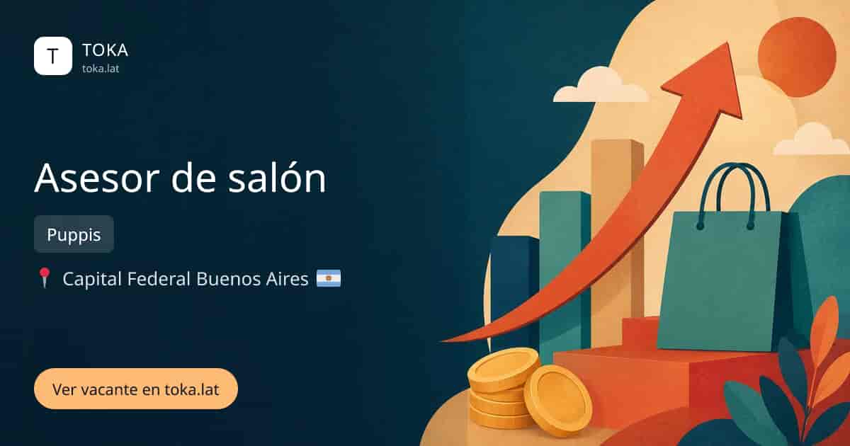 Vacante de Asesor de salón en Buenos Aires, Argentina — Puppis
