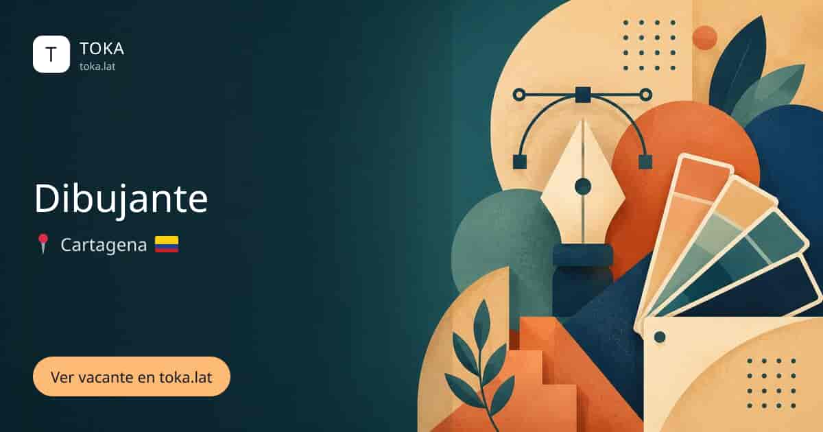 Vacante de Dibujante en Cartagena, Colombia