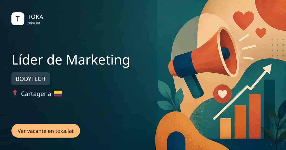 Vacante de Líder de marketing en Cartagena, Colombia — BODYTECH