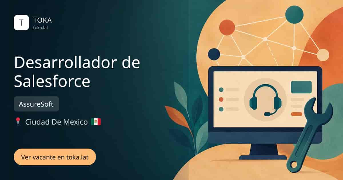 Vacante de Desarrollador de salesforce en Ciudad de Mexico, Mexico — AssureSoft