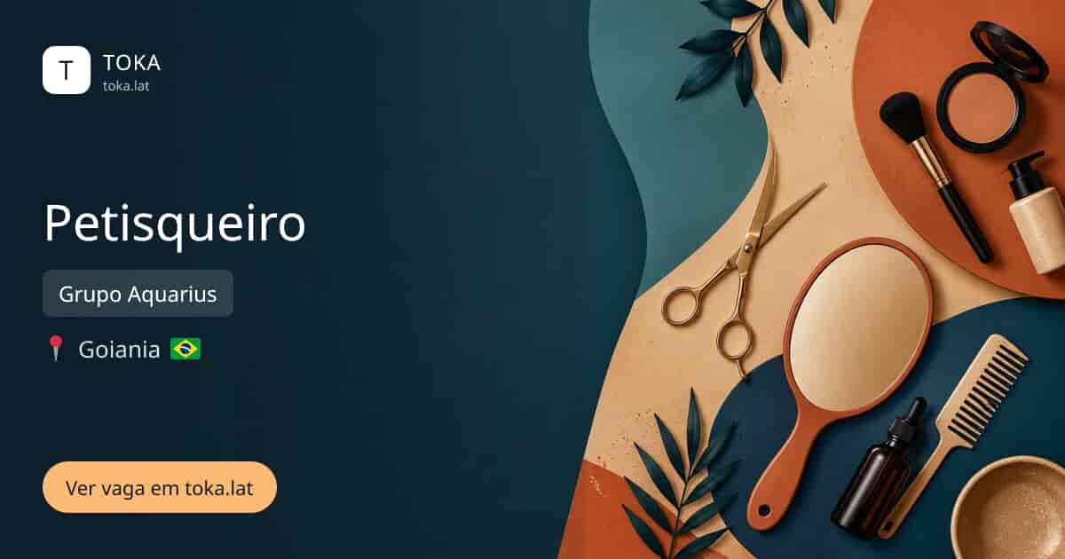 Vaga de Petisqueiro em Goiania, Brasil — Grupo Aquarius