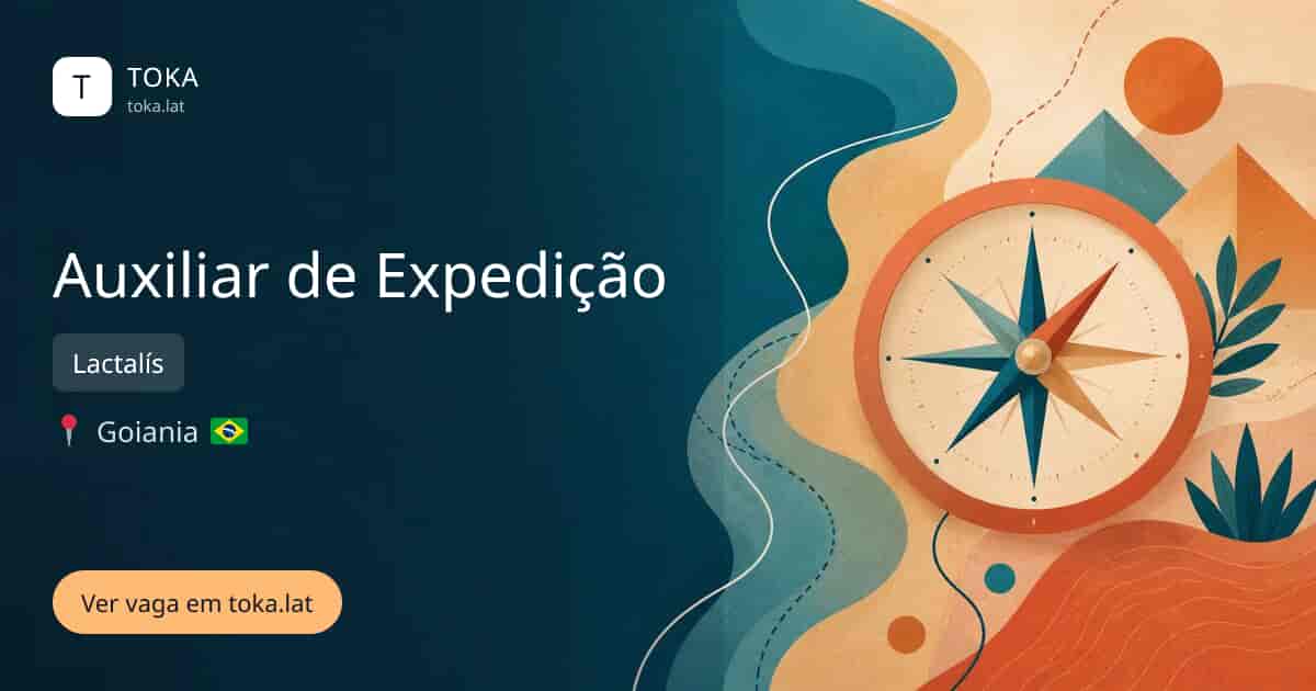 Vaga de Auxiliar de expedição em Goiania, Brasil — Lactalís