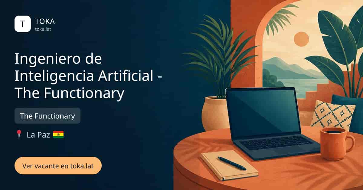 Vacante de Ingeniero de inteligencia artificial - the functionary en La Paz, Bolivia — The Functionary
