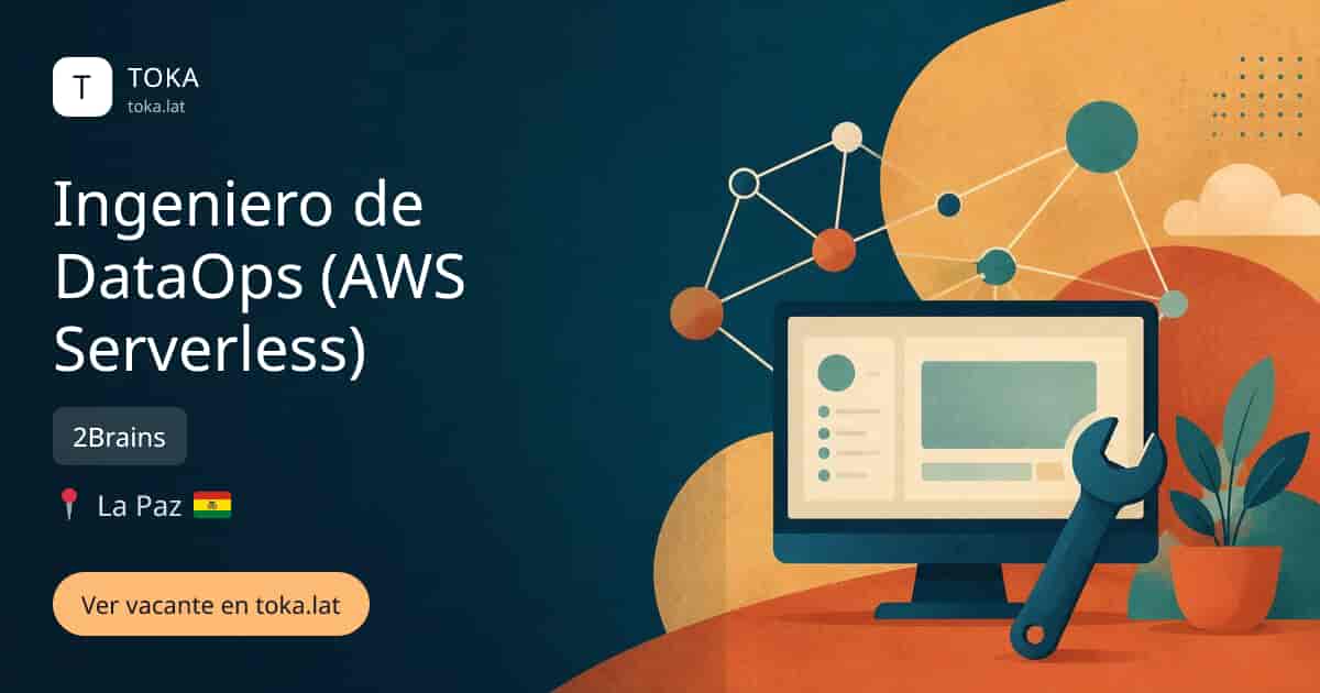 Vacante de Ingeniero de dataops (aws serverless) en La Paz, Bolivia — 2Brains