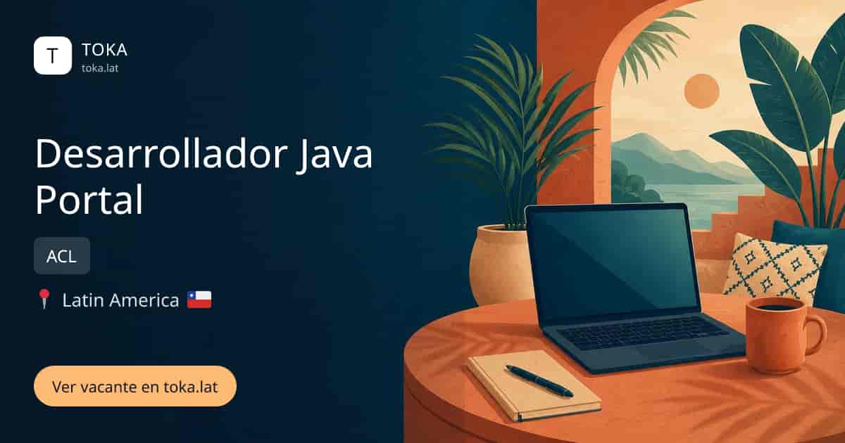 Vacante de Desarrollador java portal en Santiago, Chile — ACL