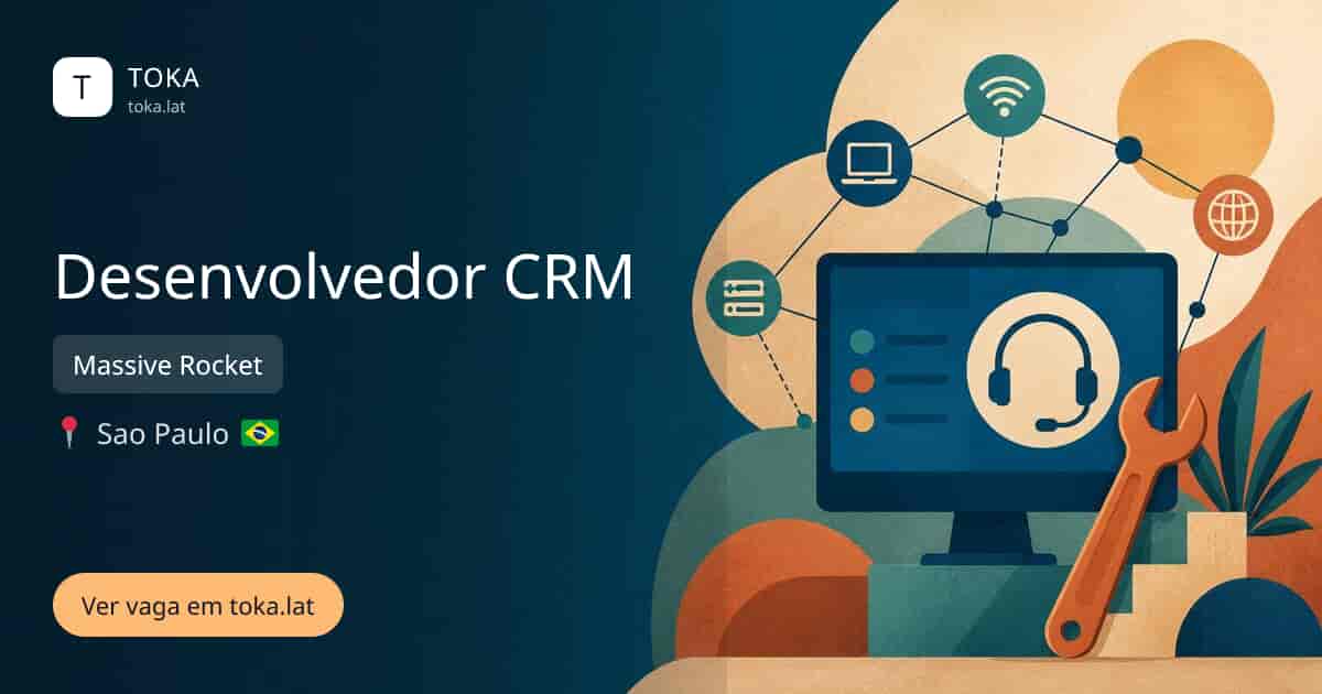 Vaga de Desenvolvedor crm em Sao Paulo, Brasil — Massive Rocket