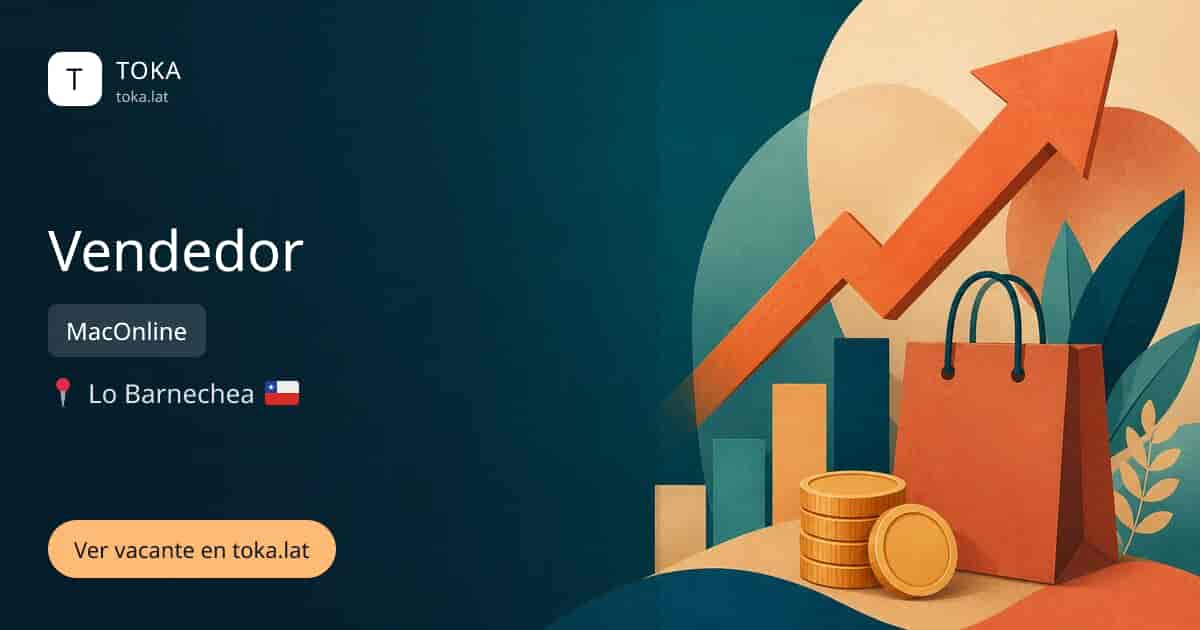 Vacante de Vendedor en Lo Barnechea, Chile — MacOnline