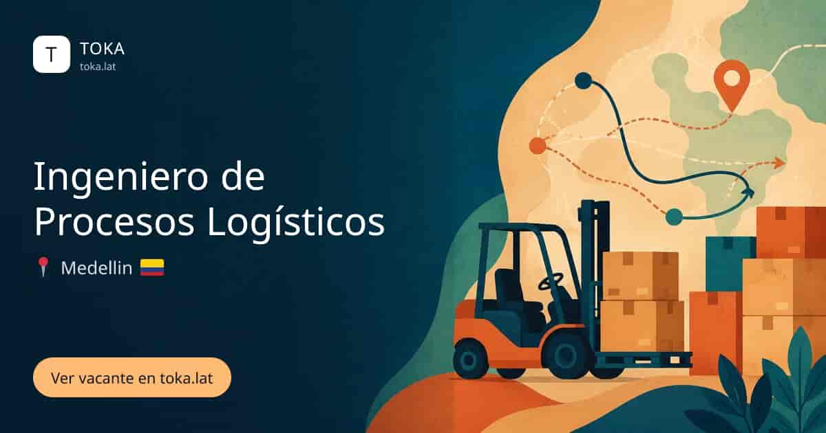 Vacante de Ingeniero de procesos logísticos en Medellin, Colombia