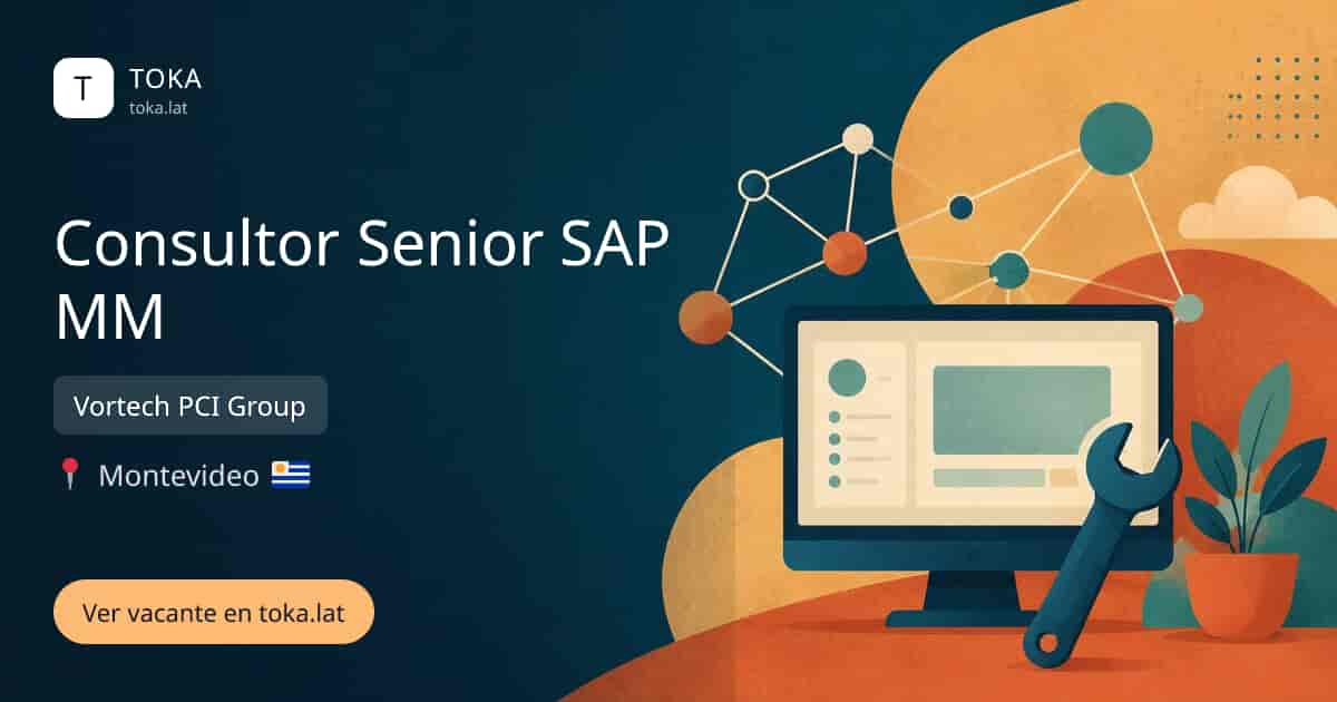 Vacante de Consultor senior sap mm en Montevideo, Uruguay — Vortech PCI Group