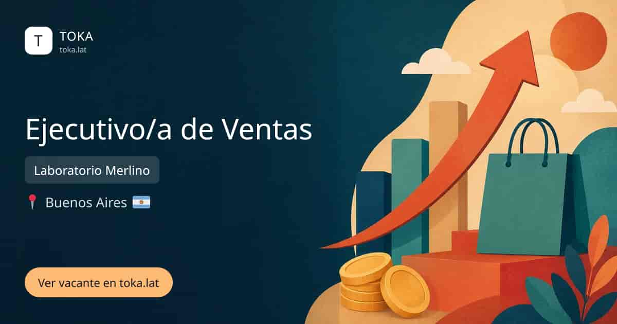 Vacante de Ejecutivo/a de ventas en Buenos Aires, Argentina — Laboratorio Merlino