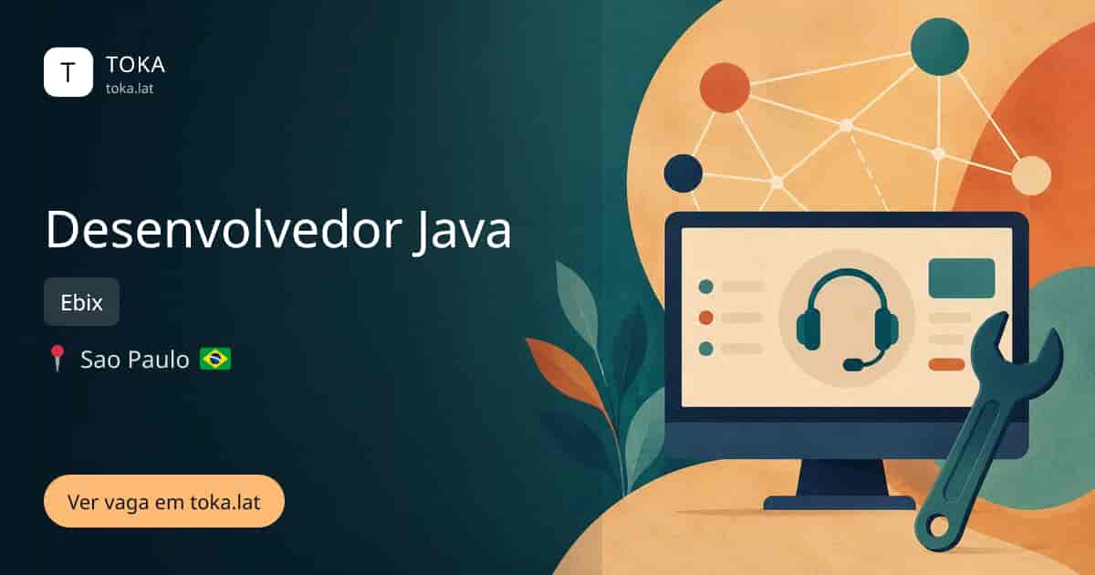 Vaga de Desenvolvedor java em Sao Paulo, Brasil — Ebix