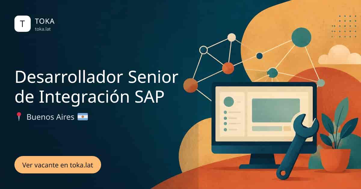 Vacante de Desarrollador senior de integración sap en Buenos Aires, Argentina