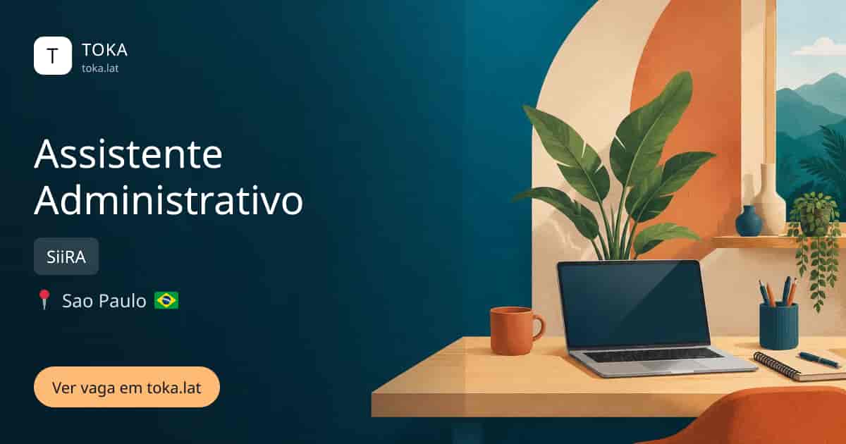 Vaga de Assistente administrativo em Sao Paulo, Brasil — SiiRA