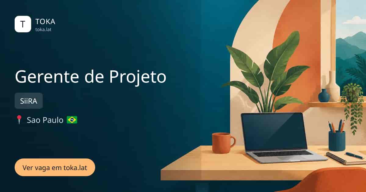Vaga de Gerente de projeto em Sao Paulo, Brasil — SiiRA