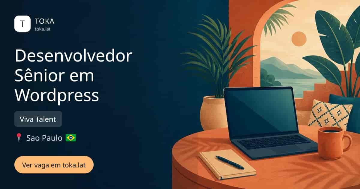 Vaga de Desenvolvedor sênior em wordpress em Sao Paulo, Brasil — Viva Talent