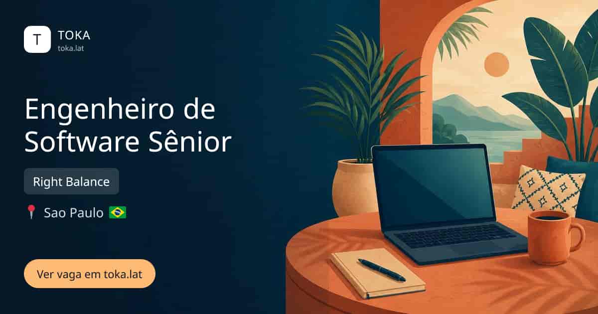Vaga de Engenheiro de software sênior em Sao Paulo, Brasil — Right Balance