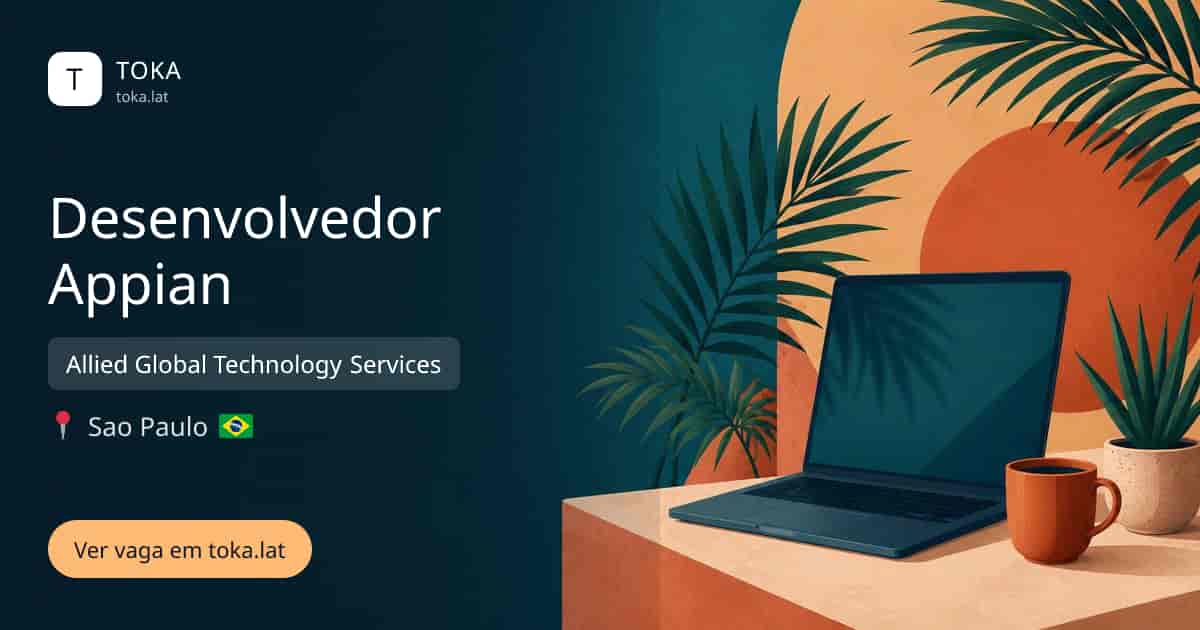 Vaga de Desenvolvedor appian em Sao Paulo, Brasil — Allied Global Technology Services