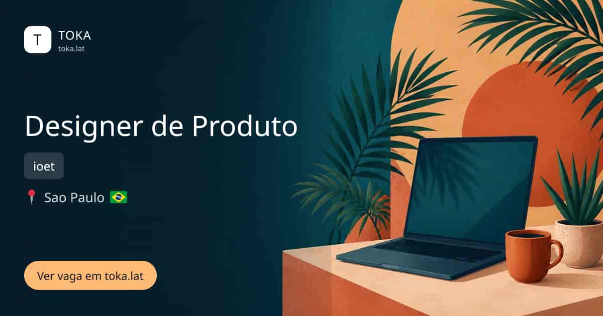 Vaga de Designer de produto em Sao Paulo, Brasil — ioet