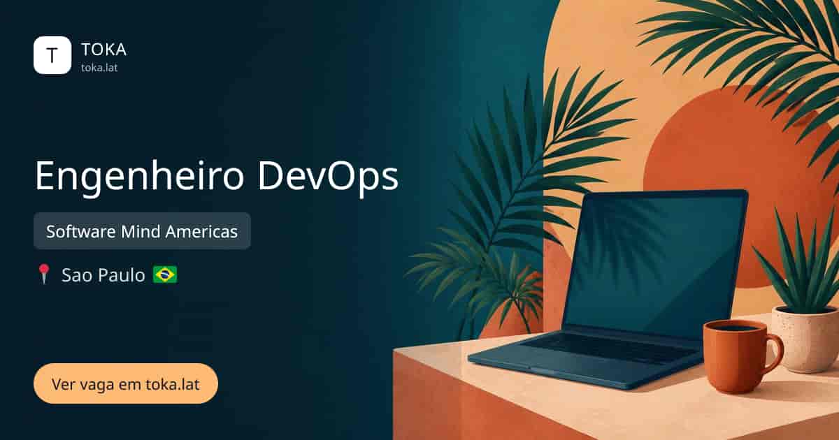 Vaga de Engenheiro devops em Sao Paulo, Brasil — Software Mind Americas