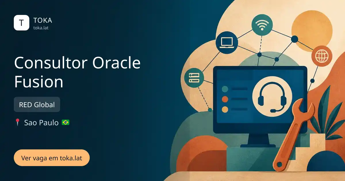 Vaga de Consultor oracle fusion em Sao Paulo, Brasil — RED Global