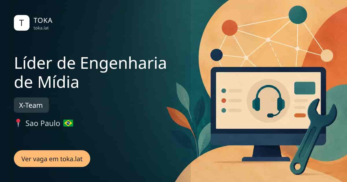 Vaga de Líder de engenharia de mídia em Sao Paulo, Brasil — X-Team