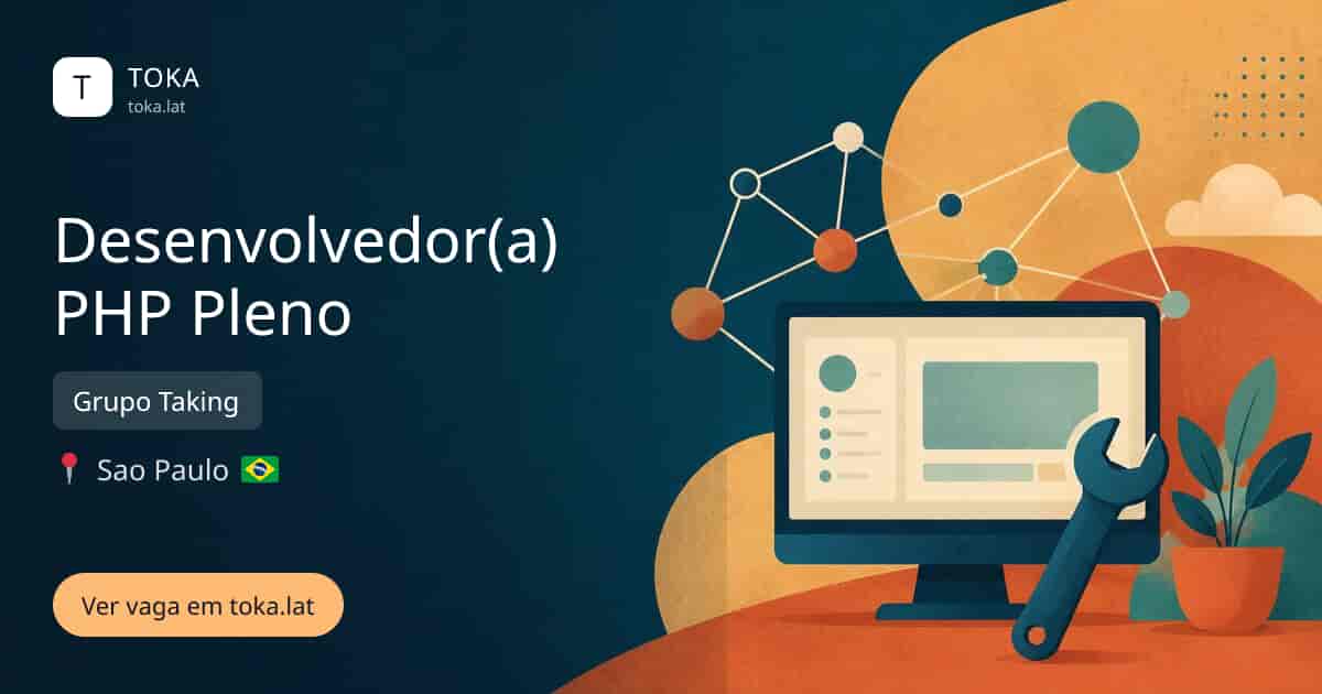 Vaga de Desenvolvedor(a) php pleno em Sao Paulo, Brasil — Grupo Taking