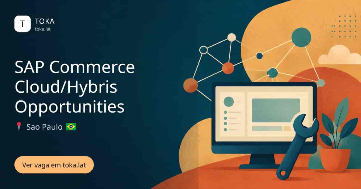 Vaga de Sap commerce cloud/hybris opportunities em Sao Paulo, Brasil