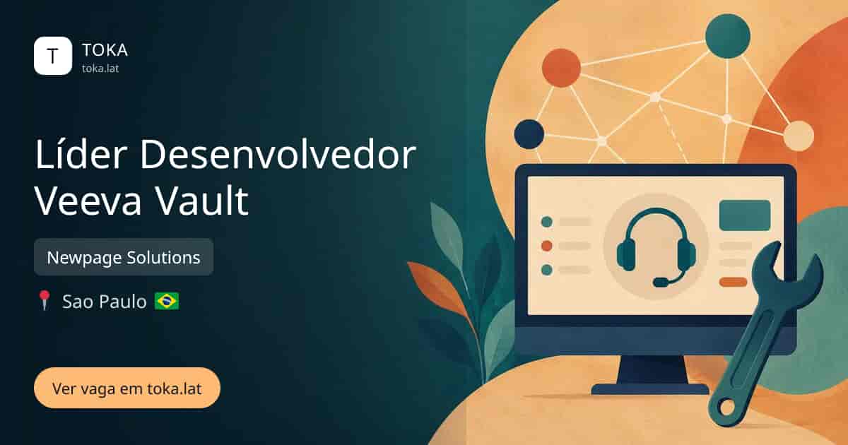 Vaga de Líder desenvolvedor veeva vault em Sao Paulo, Brasil — Newpage Solutions