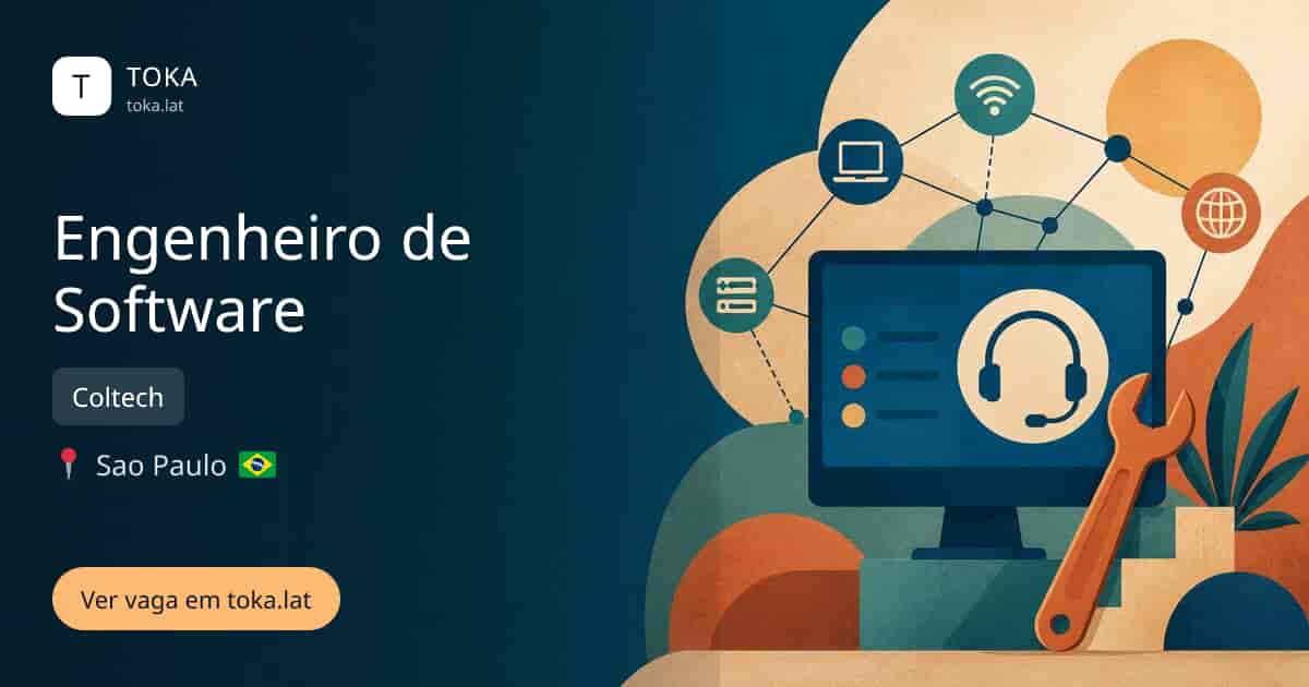Vaga de Engenheiro de software em Sao Paulo, Brasil — Coltech